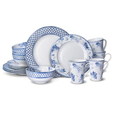 MIkasa Kiley Bone China 16PC Dinnerware Set (Service for 4)