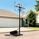 preview thumbnail 8 of 10, Moasis 8-10FT/4-10FT Adjustable Basketball Hoop with Base Wheel Stand