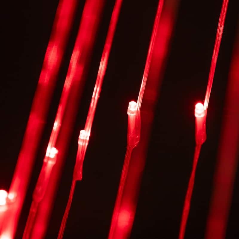4' Red LED Lighted Christmas Tree Show Cone Outdoor Decoration