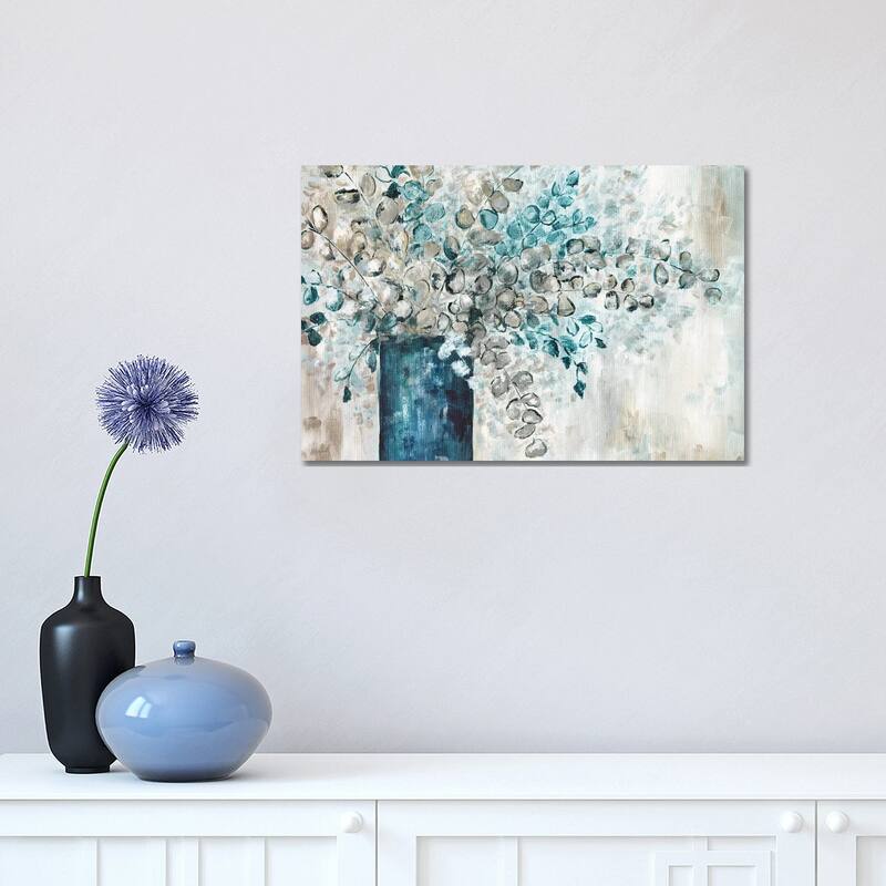 iCanvas "Eucalyptus" by Katrina Craven Canvas Print - 12x18x1.5