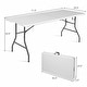 preview thumbnail 3 of 8, Costway 6' Folding Table Portable Plastic Indoor Party Dining Tables