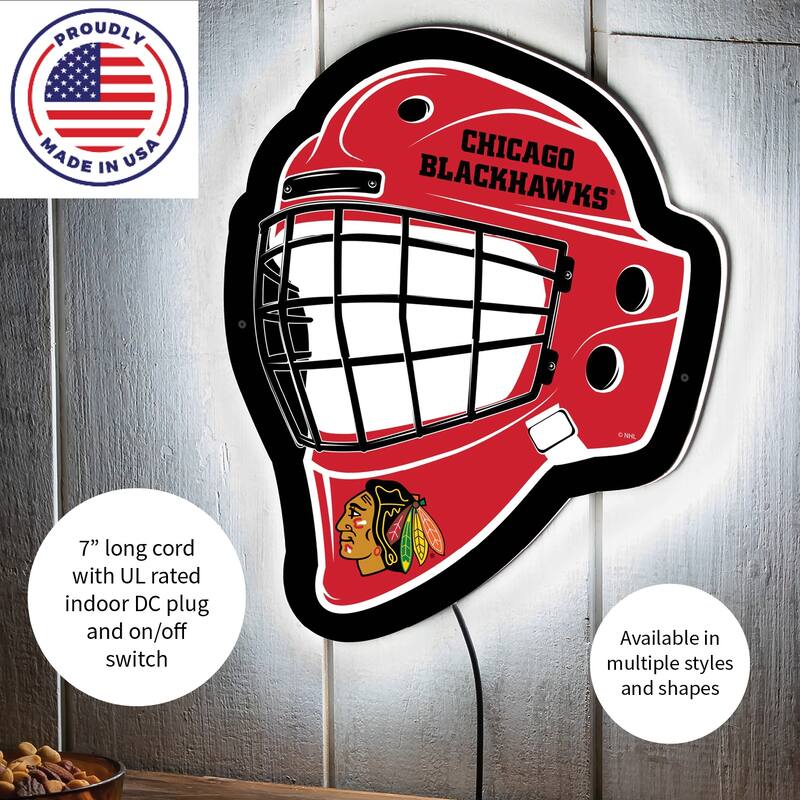 Chicago Blackhawks LED Lighted Sign
