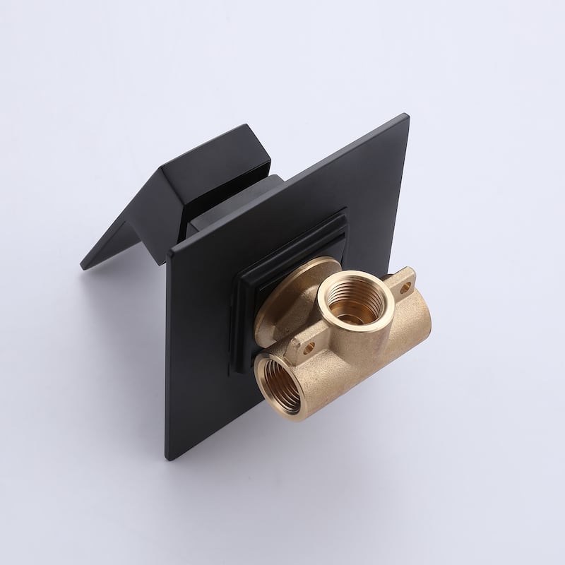 Rbrohant Creative Wall Mounted Waterfall Sink Faucet