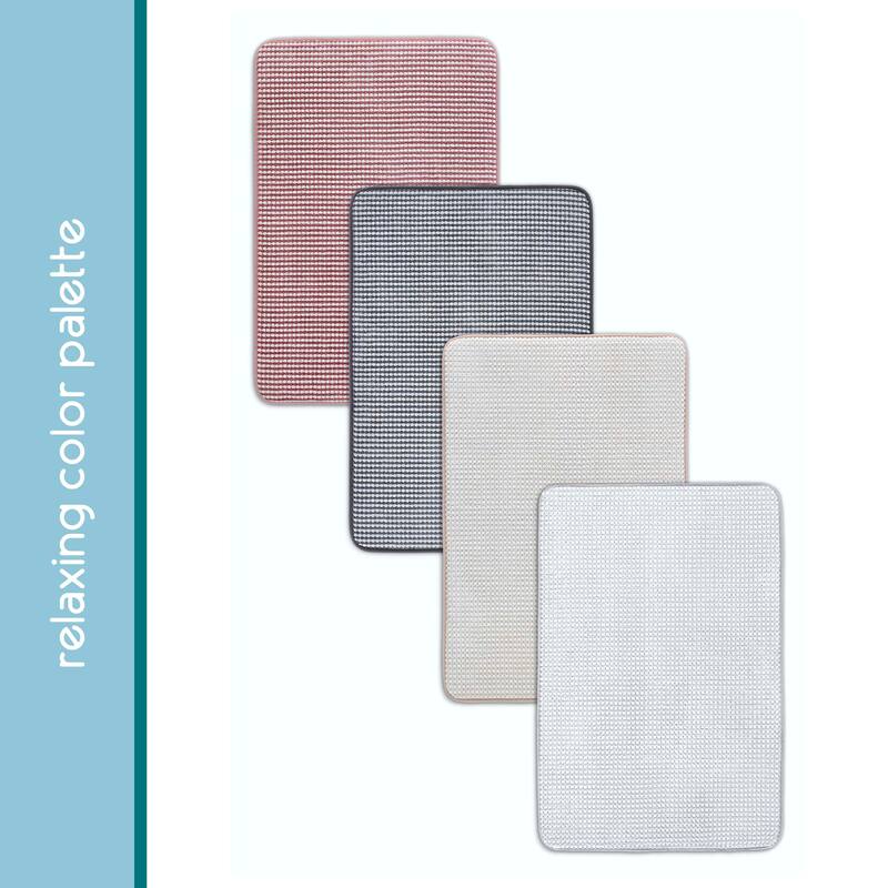 Vellux Bliss Memory Foam Bath Rug