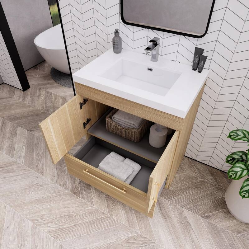 Eliza 30'' Freestanding Vanity with Single Sink