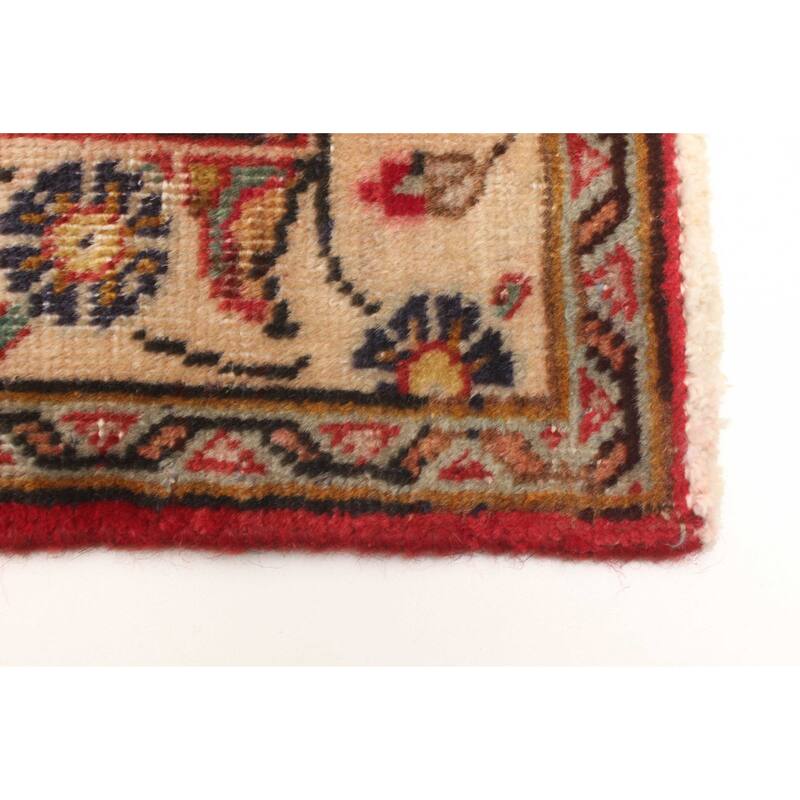 ECARPETGALLERY Hand-knotted Antalya Vintage Red Wool Rug - 3'3 x 4'6