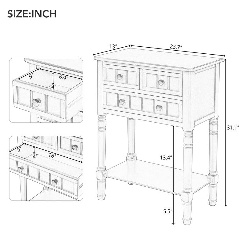 Narrow Console Table