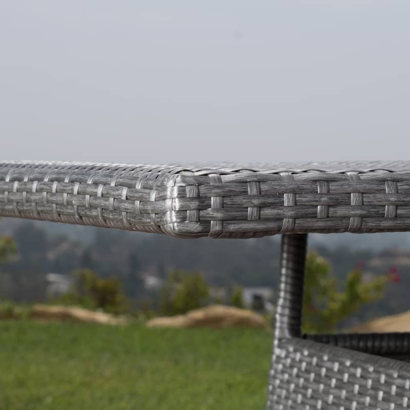 Corsica Outdoor Wicker Rectangle Dining Table (ONLY) by Christopher Knight Home - 69.00"L x 38.00"W x 28.50"H