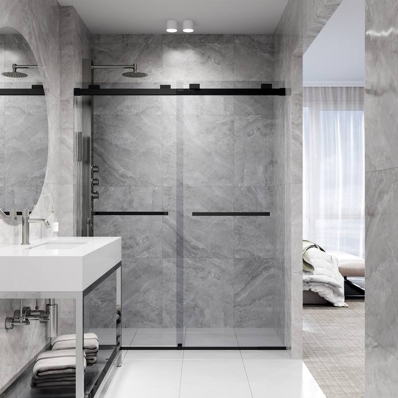 VIGO Houston Frameless Sliding Door