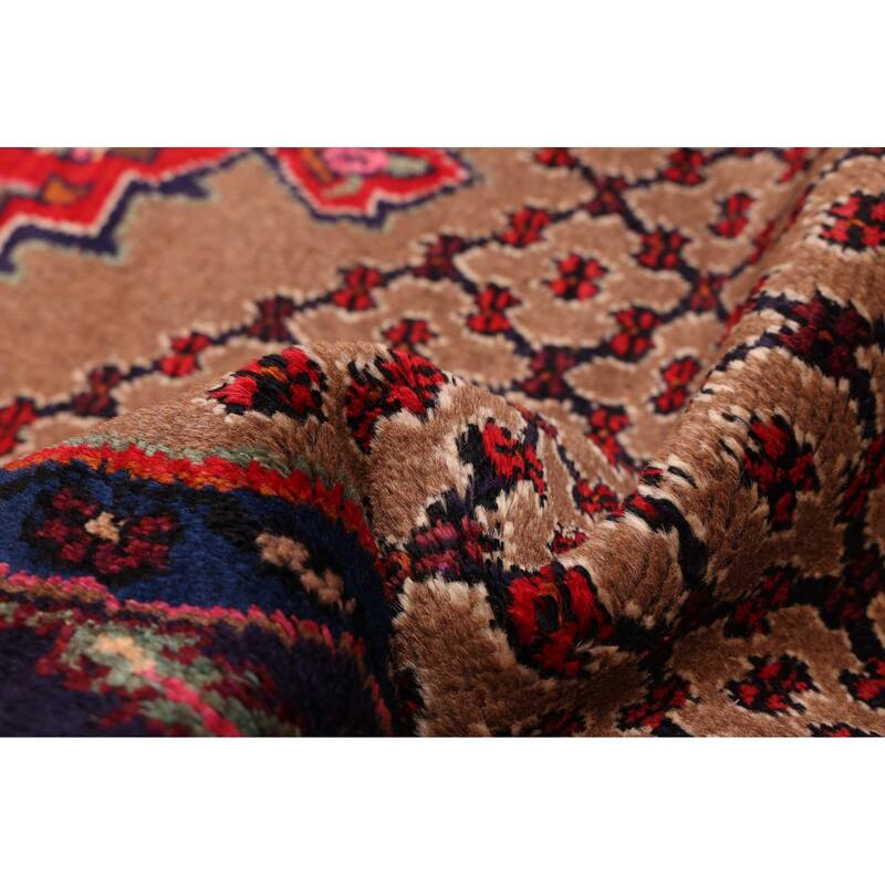 ECARPETGALLERY Hand-knotted Anatolian Vintage Brown Wool Rug - 3'8 x 7'11