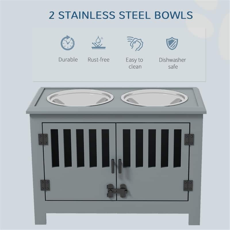 Dog Food Storage Cabinet