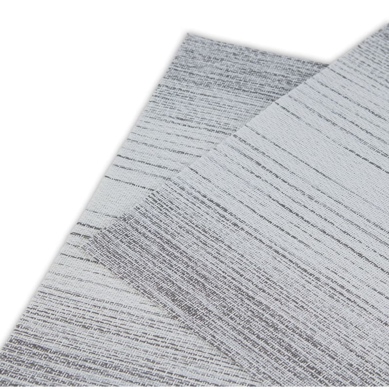 Dainty Home Ombre Woven Vinyl Reversible Rectangle Placemat Set Of 6 - 12" x 18"