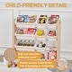 preview thumbnail 2 of 7, Kids Toy Storage Organizer With 12 Plastic Bins