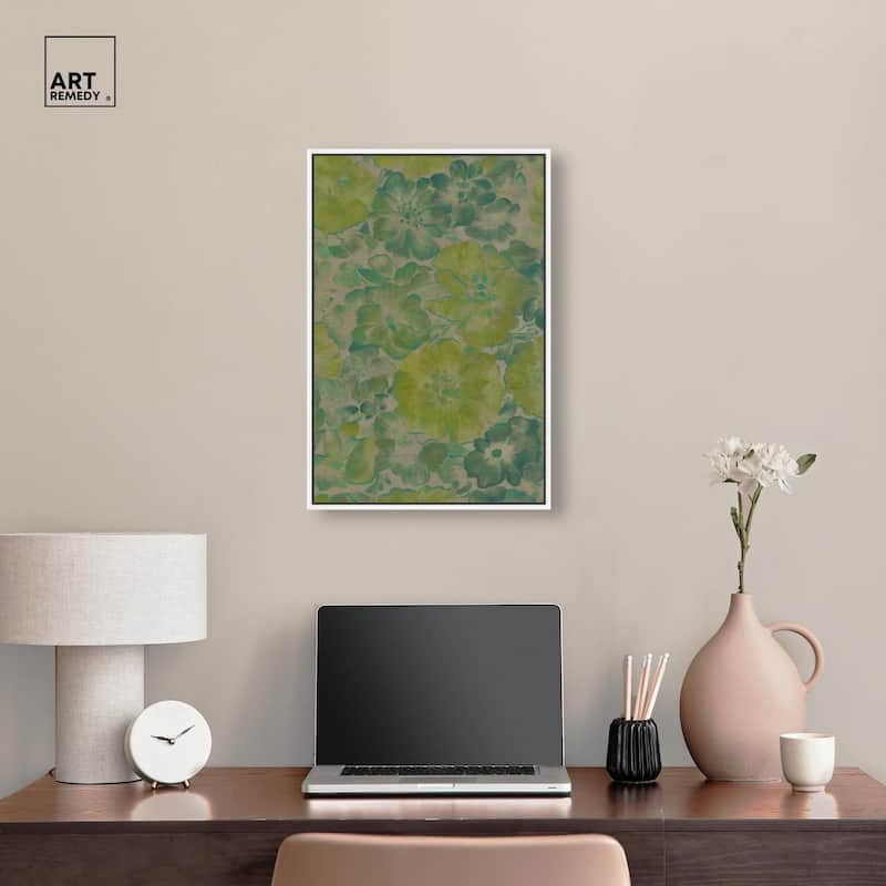 Verdigris Vista Canvas by Art Remedy