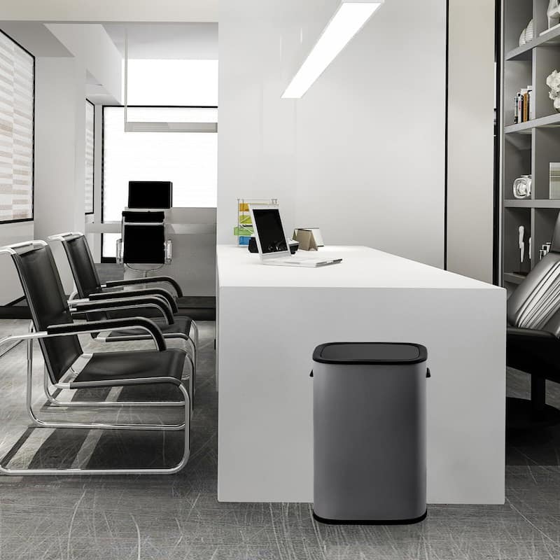 Automatic Trash Can with Lid,14.5 Gallon Smart Trash Can
