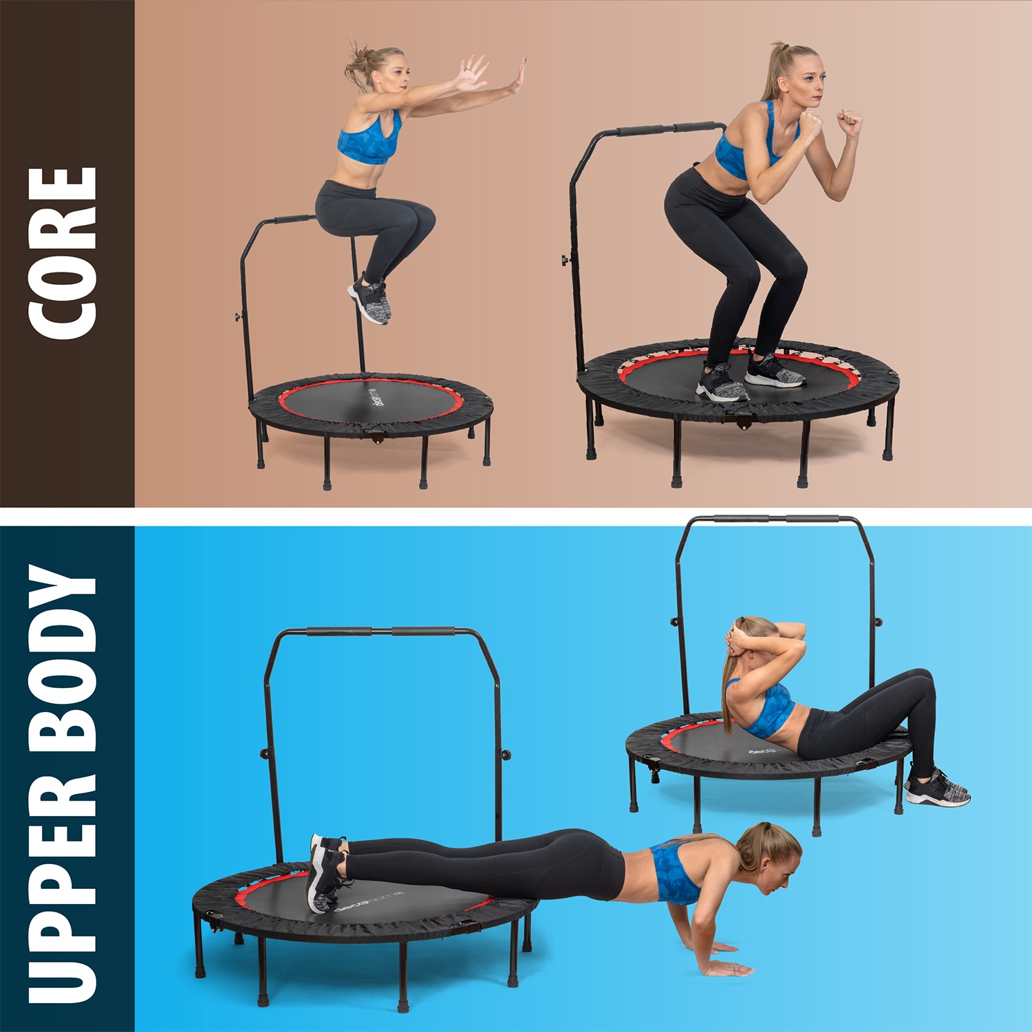Exercises for indoor trampoline online