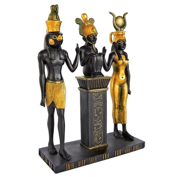 Design Toscano Osiris, Isis and Horus Egyptian Gods Statue