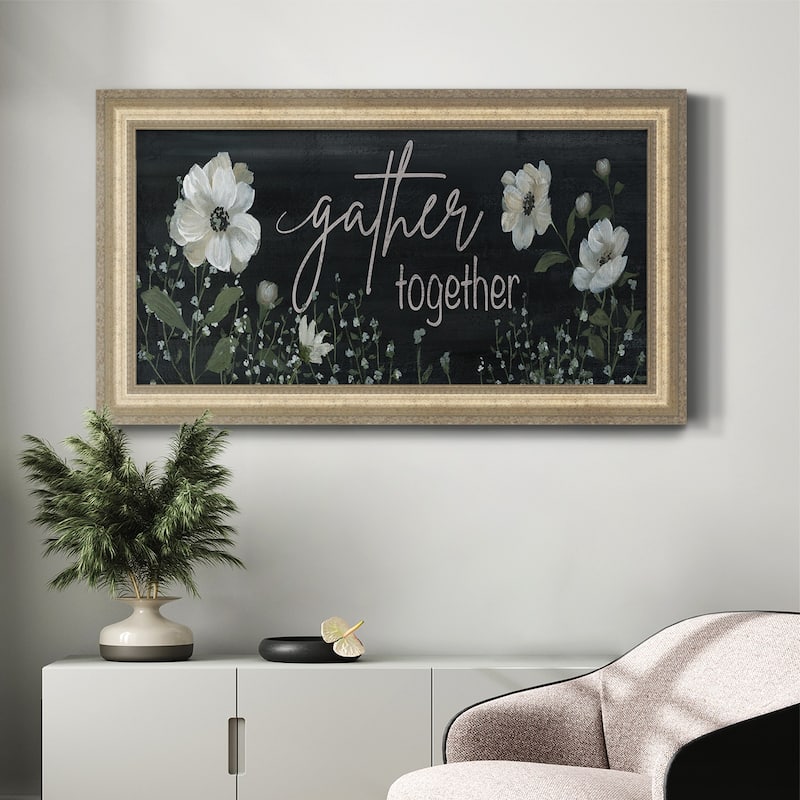 Gather Together Premium Framed Canvas- Ready to Hang