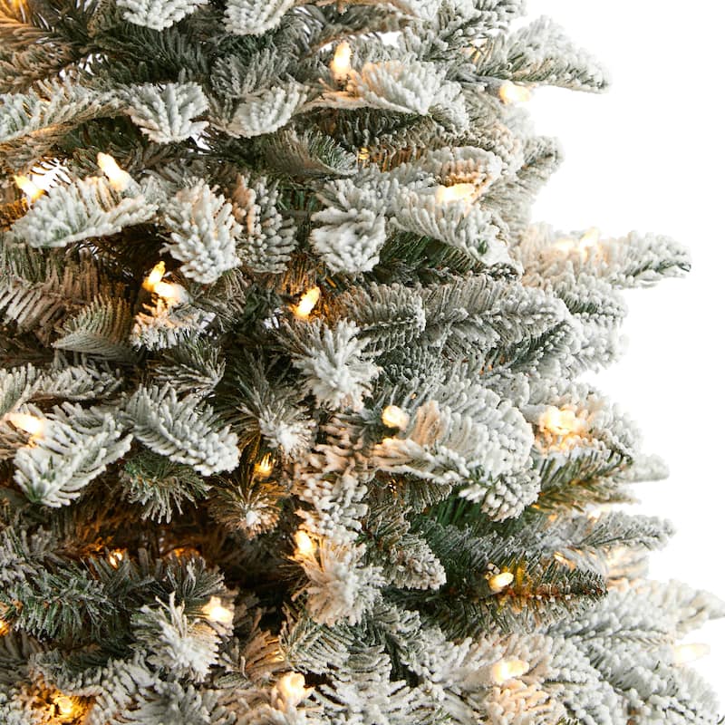 4Ft Artificial Christmas Tree with Lights - Pre-Lit Holiday Tree, Compact Design, Bendable Branches, Festive Home Decor