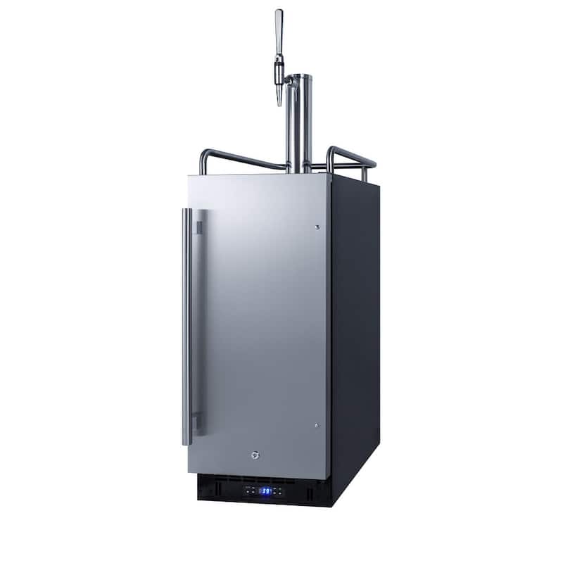 Summit 15 Inch Wide 2.9 Cu. Ft. Built-In or Free Standing Single Tap
