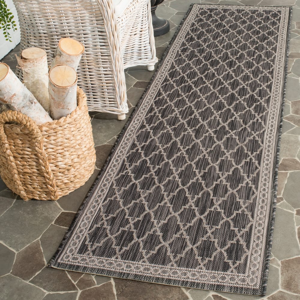SAFAVIEH Courtyard Shahrzad Indoor/ Outdoor Waterproof Patio Backyard Rug