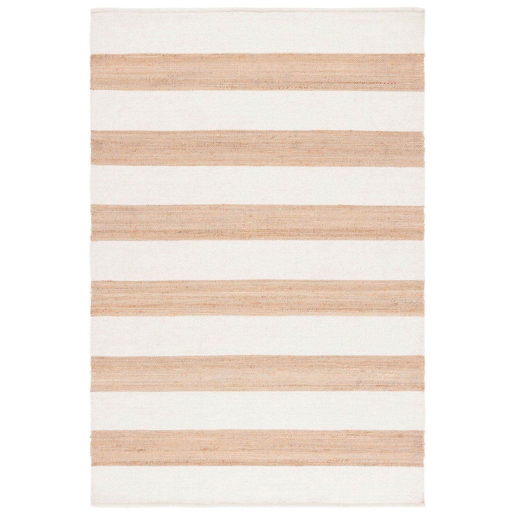 SAFAVIEH Flatweave Natural Balduina Fiber Farmhouse Jute Rug