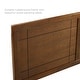 preview thumbnail 18 of 24, Marlee Full Wood Platform Bed With Splayed Legs