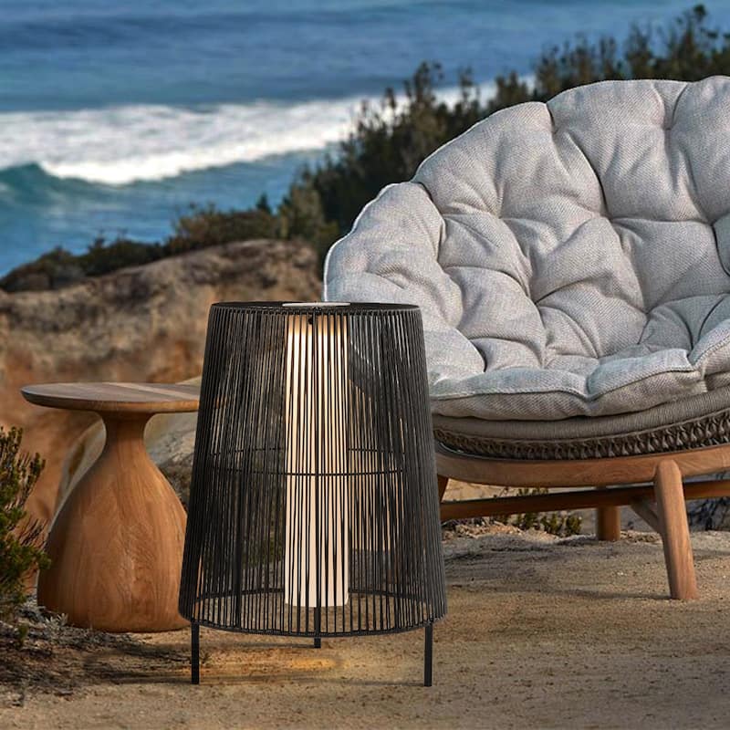 2 Pack Solar Outdoor LED Light Floor Lamp
