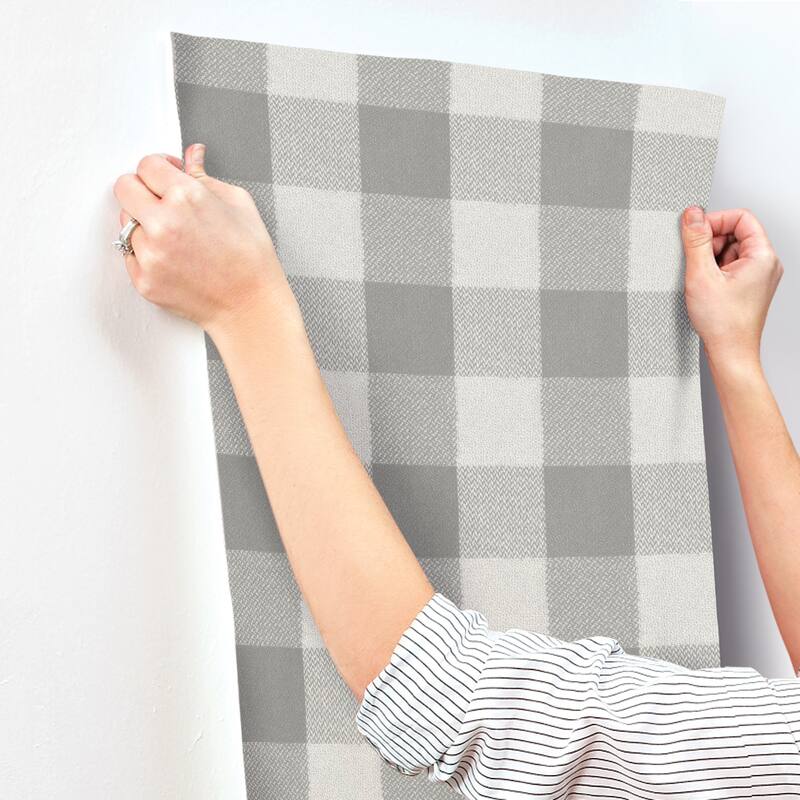 Lumberjack Grey Wallpaper