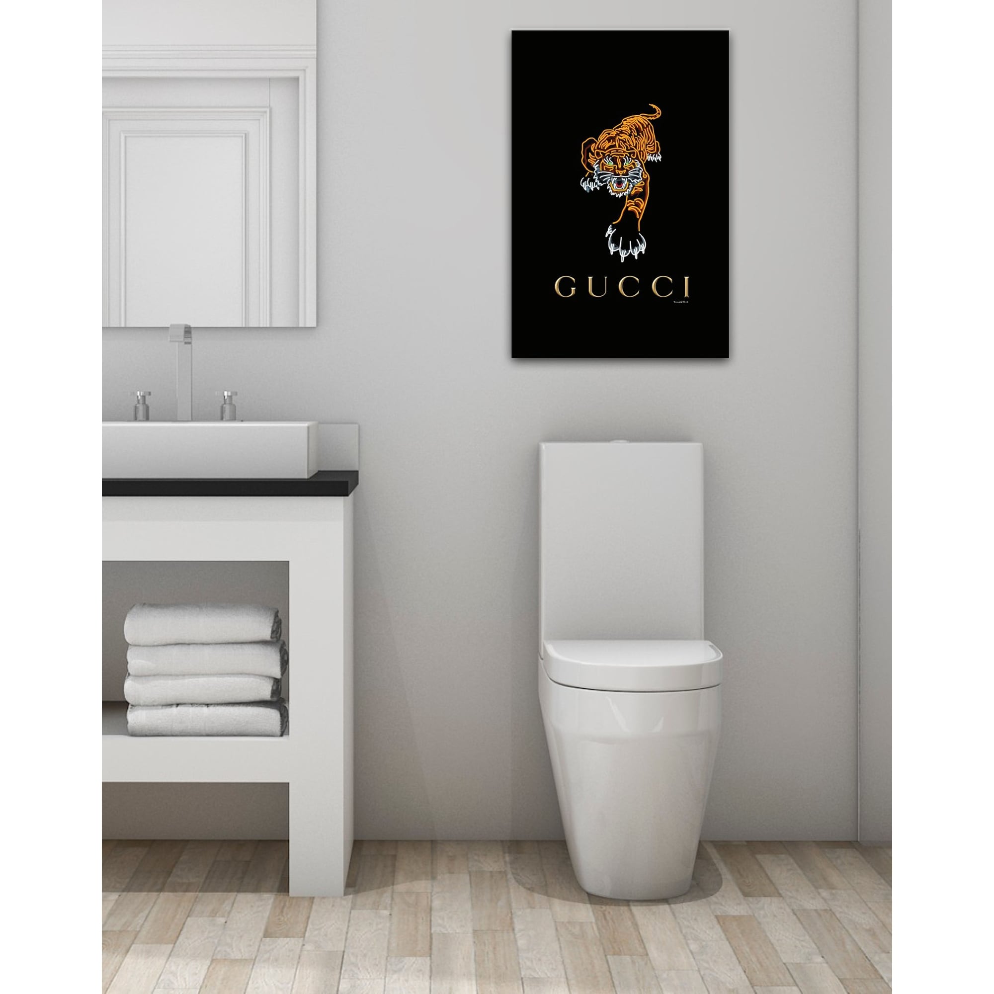 Fairchild Paris - Gucci Tiger - Canvas Wall Art 24 x 36 - On Sale - Bed  Bath & Beyond - 32627876