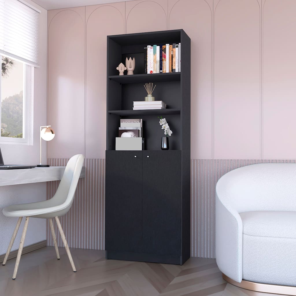FM FURNITURE Sutton 2-Door Bookcase