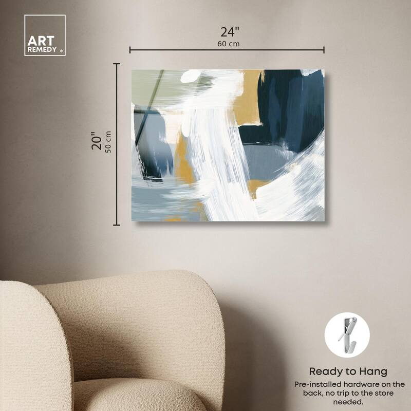 Moss Layers III Acrylic by Art Remedy, Ready to Hang