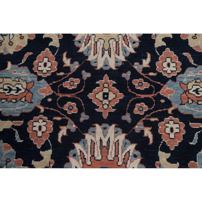 Floral Wool Sultanabad Ziegler Turkish Oriental Area Rug Hand-knotted - 9'9" x 13'0"