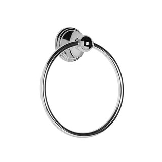 Croydex Westminster Towel Ring in Chrome