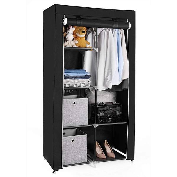 Shop 68 Closet Organizer Wardrobe Closet Portable Closet Shelves