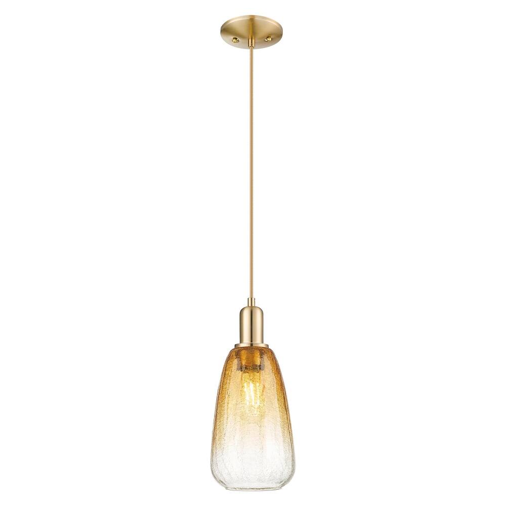 Innovations Lighting Downtown Urban - Brookhaven Almond - 1 Light 6" Cord Hung Mini Pendant