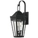 preview thumbnail 1 of 2, Maxim 30594CL Oxford 2 Light 23" Tall Outdoor Wall Sconce Black