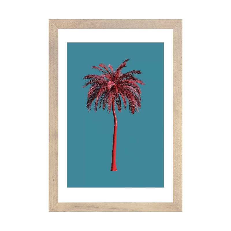 iCanvas "Tall Trees In Green" by Honeymoon Hotel - Natural - 24x16x1