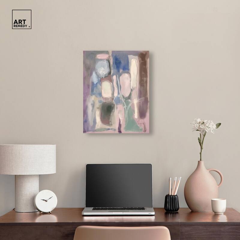 Silk and Satin III Canvas by Art Remedy, Gallery Wrapped