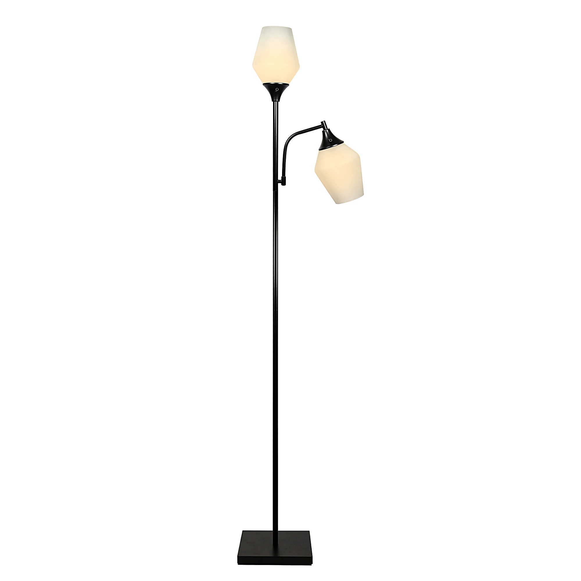 Wrought iron torchiere floor lamp on sale