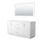 Option White / Satin Bronze Hardware
