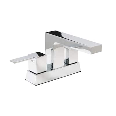 Razo Center Set Bathroom Faucet in Polished Chrome Finish