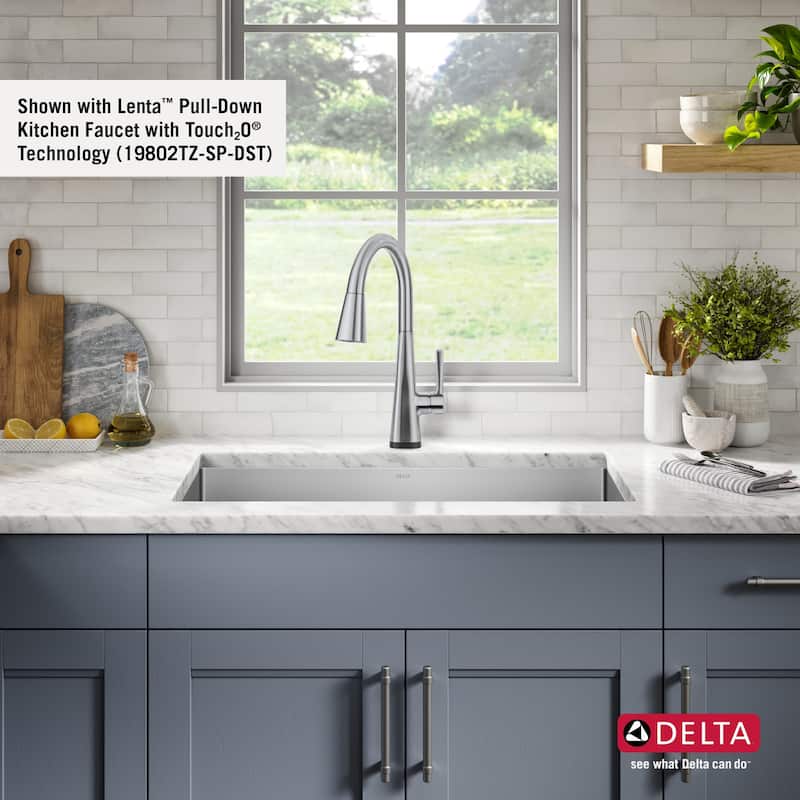 Delta 953034-32S Lenta 32” Undermount 16 Gauge Stainless Steel Single