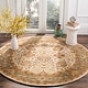 preview thumbnail 85 of 94, SAFAVIEH Handmade Antiquity Mazie Traditional Oriental Wool Rug 3'6" Round - Ivory - Round