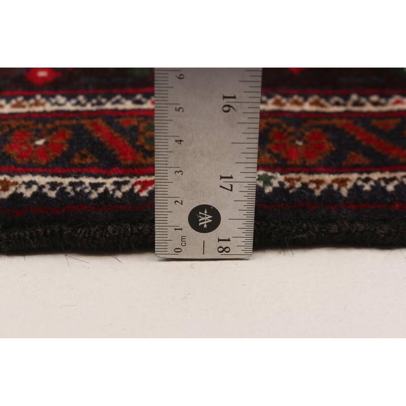 Teimani Navy Rug 3'7" x 6'5" - 3'7 x 6'5