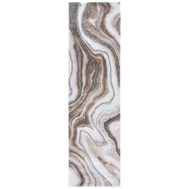 SAFAVIEH Craft Clytie Modern Abstract Marble Pattern Rug