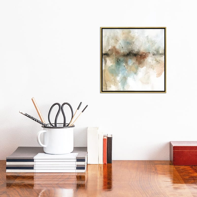 iCanvas "Island Mist I" by Carol Robinson Framed Canvas Print