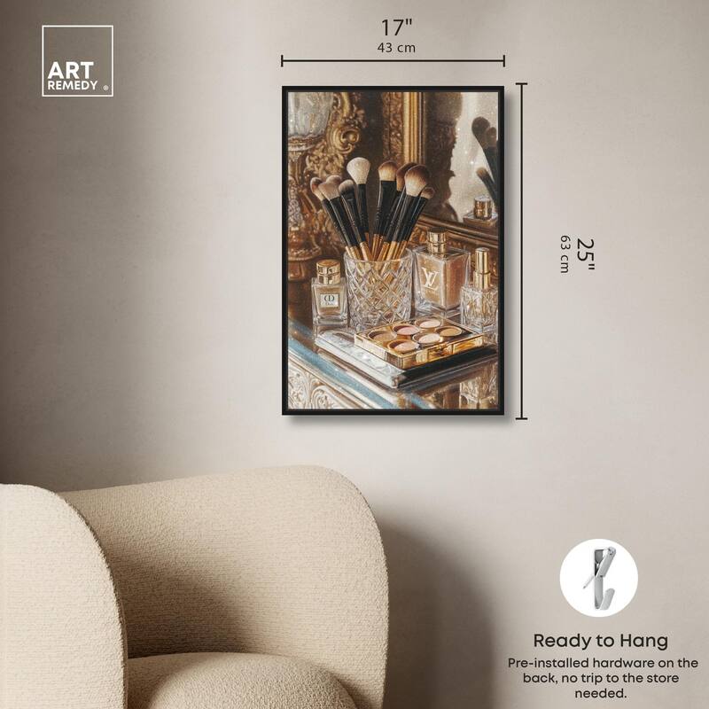 Oranate Makeup Collection Canvas by Art Remedy