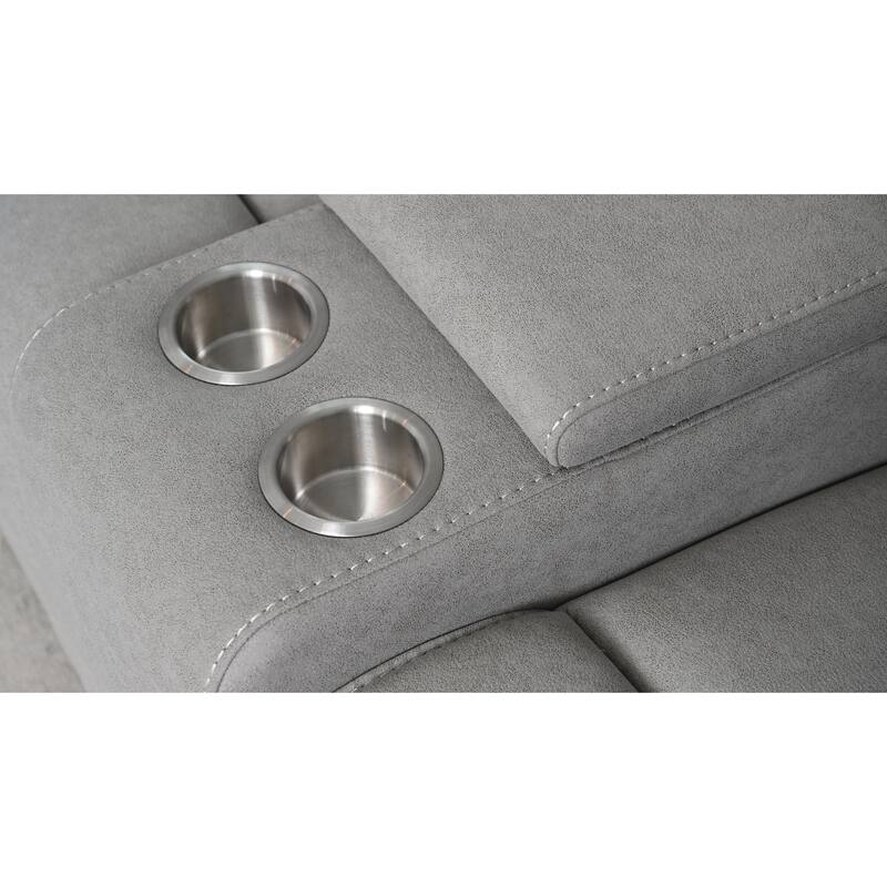 Margaret Fabric Manual Reclining Sofa