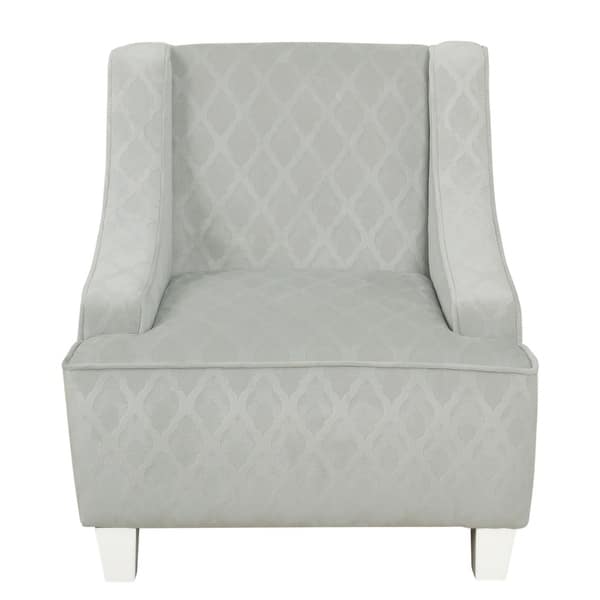slide 4 of 5, HomePop Swoop Children's Chair Grey